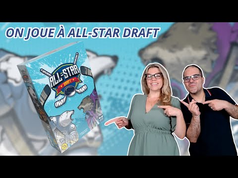 { Règles Et Partie } ON JOUE À ALL STAR DRAFT | Jeu De Société | Palladis Games
