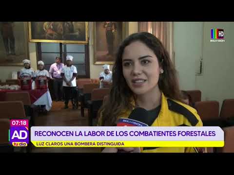 ¡Reconocimiento a los bomberos voluntarios!