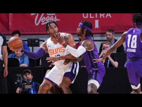 Sacramento Kings vs Phoenix Suns Full Game Highlights | July 15 | 2022 NBA Summer League video clip 