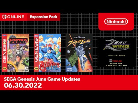 SEGA Genesis - June 2022 Game Updates - Nintendo Switch Online