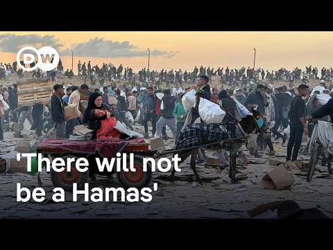 Israeli PM Netanyahu rules out ceasefire deal that allows Hamas in Gaza | DW News