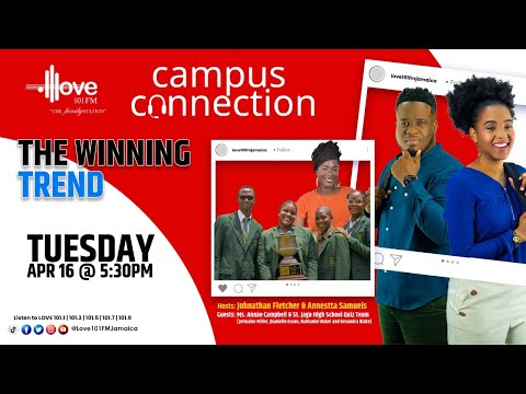 Campus Connection- The Winning Trend- Tuesday, April 16, 2024- 5:30 pm