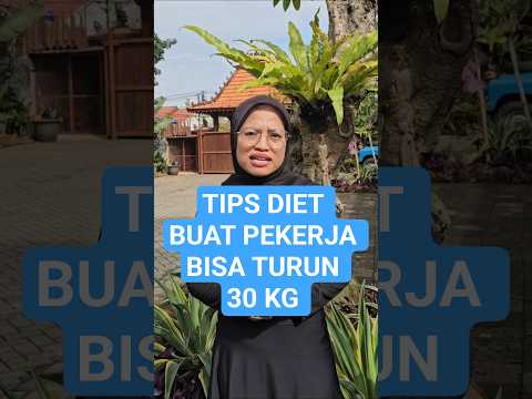 TIPS DIET PEKERJA BISA TURUN 30 KG