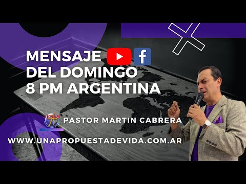 CELEBRACIÓN DÍA DOMINGO 20:00HS EN VIVO  - 3/8/2025