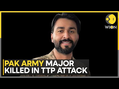 Pakistan Army Chief Major Moiz Abbas Shah Killed In TTP Attack | WION