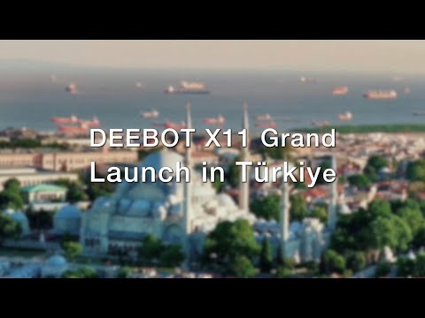 ECOVACS DEEBOT X11 launch events in Türkiye