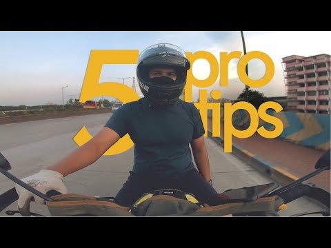5 TIPS FOR NEW MOTORCYCLISTS.