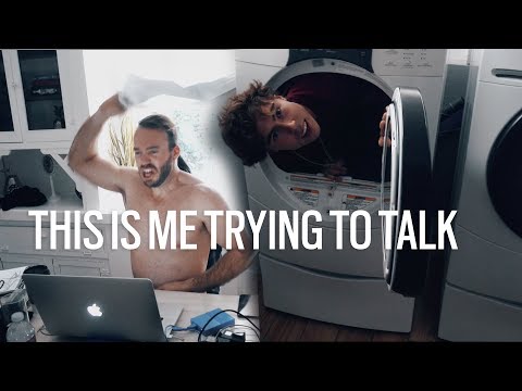 this is me trying to talk