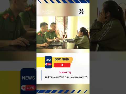 Quảng Trị triệt phá đường dây làm giả giấy tờKhi triển khai tích hợp giấy tờ trên hệ thống VNieD