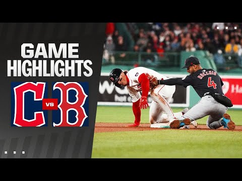 Guardians vs. Red Sox Game Highlights (4/17/24) | MLB Highlights video clip