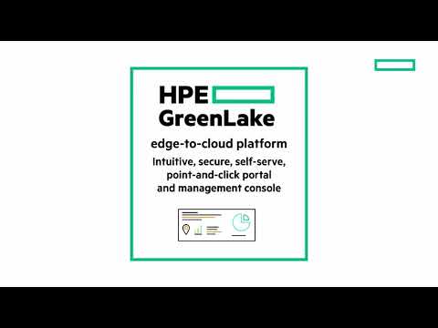 HPE GreenLake edge-to-cloud platform | Chalk Talk
