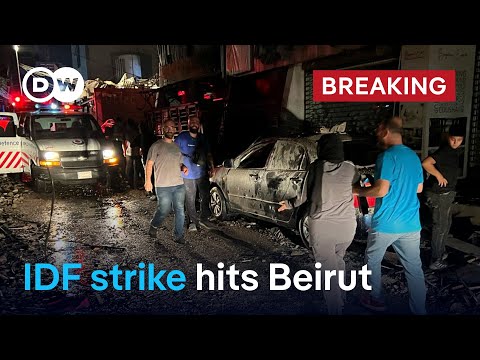 Breaking news: Israel targets Hezbollah commander in Beirut strike | DW News