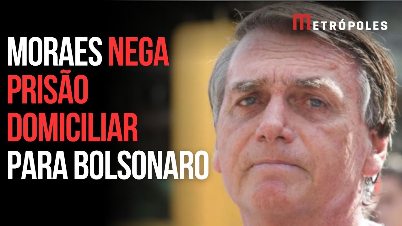 Moraes nega prisão domiciliar para Bolsonaro e ex-presidente deve voltar para a PF após receber alta