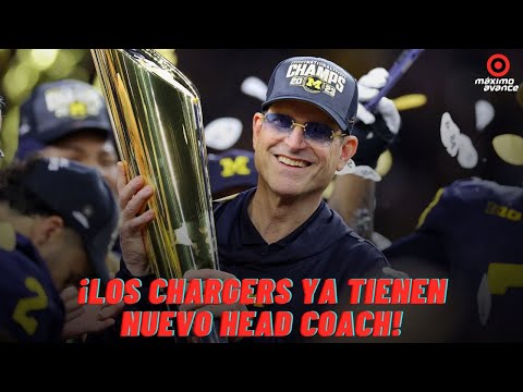 ¡JIM HARBAUGH ES EL NUEVO ENTRENADOR EN JEFE DE LOS CHARGERS!