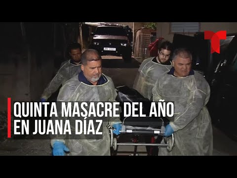 Triple asesinato en Juana Díaz: investigan disputas familiares y entre vecinos