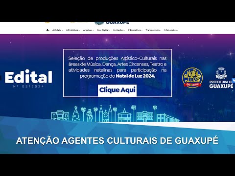 Secretaria de Cultura divulga edital de projetos culturais do Natal de Luz