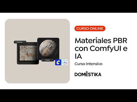 Genera Materiales PBR con ComfyUI