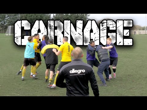 4 RED CARDS vs OLD RIVALS!