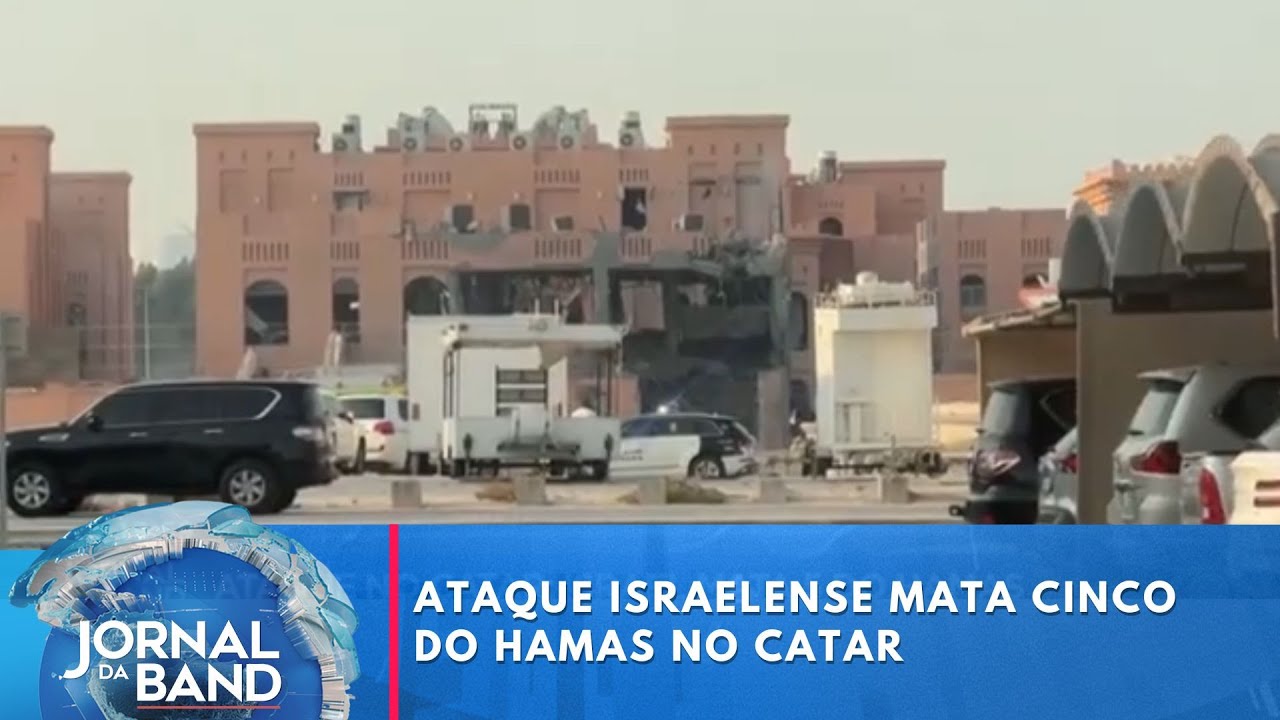 Ataque israelense mata cinco do Hamas no Catar | Jornal da Band