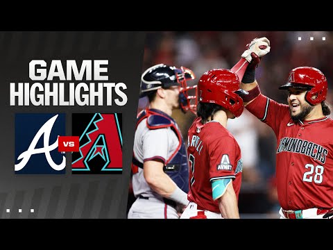 Braves vs. D-backs Game Highlights (7/11/24) | MLB Highlights