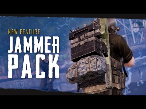 【PUBG】New Feature - Jammer Pack《ジャマーパック》