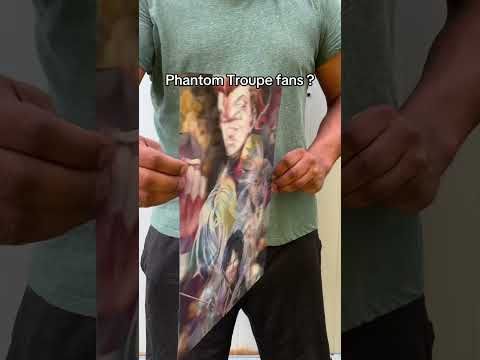 The perfect gift for the phantom troupe fans #hunterxhunter #lenticular #3dprint #feitan #phinks