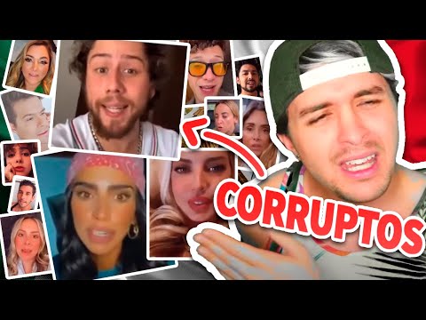 100+ influencers mexicanos CORRUPTOS ?? Tomaron dinero de TUS IMPUESTOS para engañarte