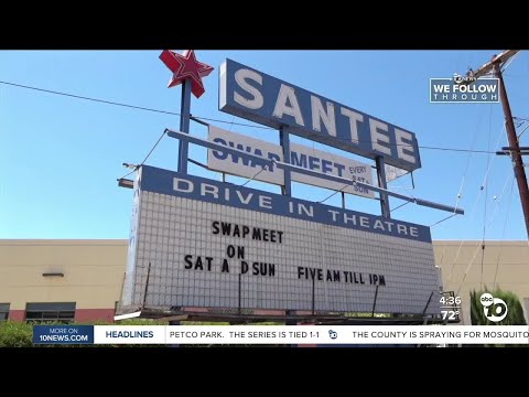 Santee drive-in theatre closes after 70 years