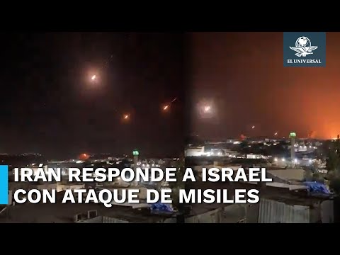 Así fue el ataque de misiles de Irán a Israel con sistema hipersónico