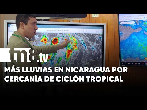 Más lluvias para Nicaragua por el primer ciclón de la temporada