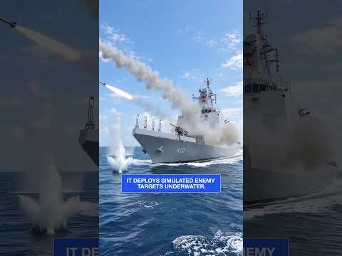 INDIA'S NEW WARSHIP CAN LAUNCH DRONES AT SEA!