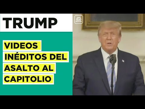 Videos inéditos del asalto al Capitolio en 2021 complican a Trump