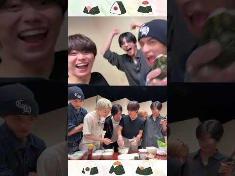 なにわ男子 official【進化系おにぎり🍙】たくさん作るよ〜