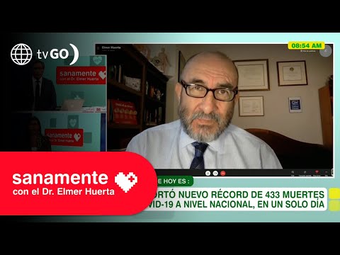 Minsa reportó nuevo récord de fallecidos por coronavirus | Sanamente con el Doctor Elmer Huerta HOY