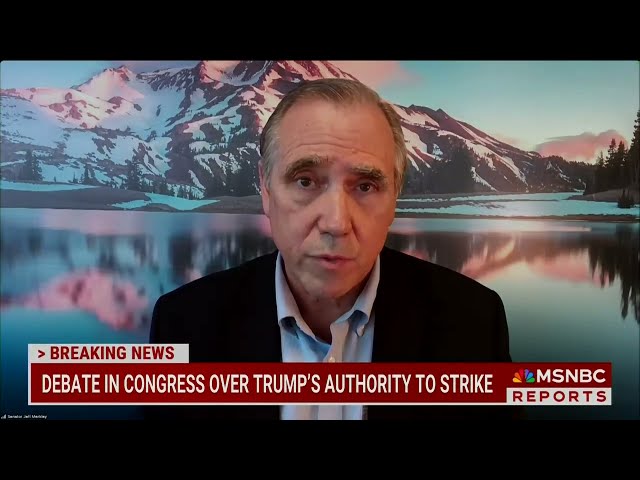Senator Merkley discussed the national security and economic impacts of President Trump’s strikes on Iran. Merkley highlighted the Constitutional issues with launching military action without congressional approval.