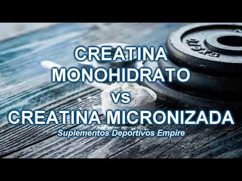 Creatina MONOHIDRATO ATP vs Creatina MICRONIZADA