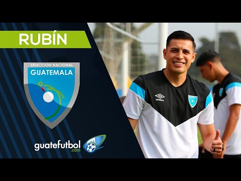 Rubio Rubín desea ser un líder en la Selección Nacional de Guatemala