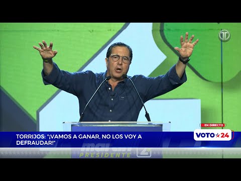 Discurso del candidato presidencial del Partido Popular, Martín Torrijos, en su cierre de campaña