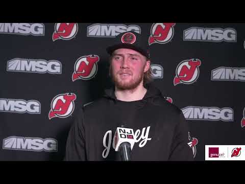 Devils Injury and illness updates with Jimmy Vesey, Mackenzie Blackwood and Lindy Ruff video clip