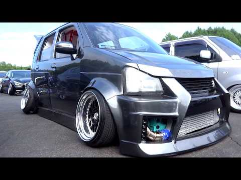 Ⓚ Kei car SUZUKI Wagon R custom car スズキ ワゴンR カスタムカー