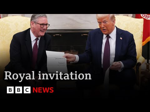 UK flatters Donald Trump with invitation from King for second state visit | BBC News