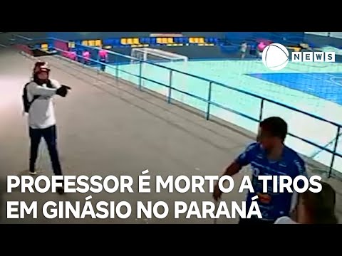 Professor de educação física é morto a tiros em ginásio de esportes no Paraná