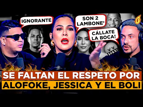 TAMARA MARTÍNEZ, MATALLUVIA Y JUAN ESTEBAN SE VAN A LO PERSONAL POR ALOFOKE, JESSICA PEREIRA Y BOLI