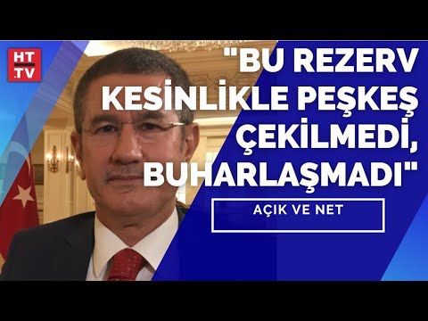 “Bu rezerv kesinlikle peşkeş çekilmedi, buharlaşmadı”