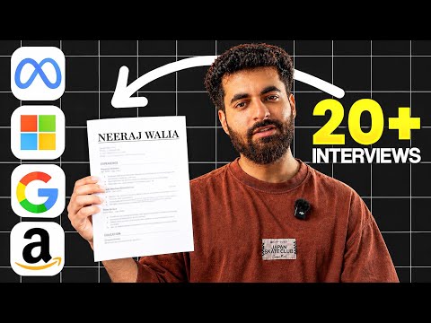 How to Make a Perfect Resume for Software Jobs | Resume Tips 2026
