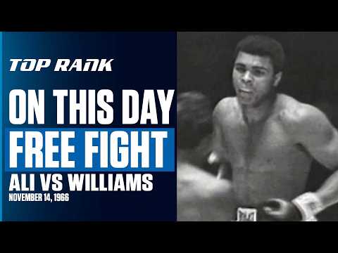 Muhammad Ali Does The Ali Shuffle For The First Time | ON THIS DAY FREE FIGHT