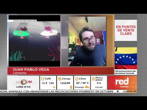 Red+ | ‘Tocar en vivo es por lo que soy músico’: Juan Pablo Vega