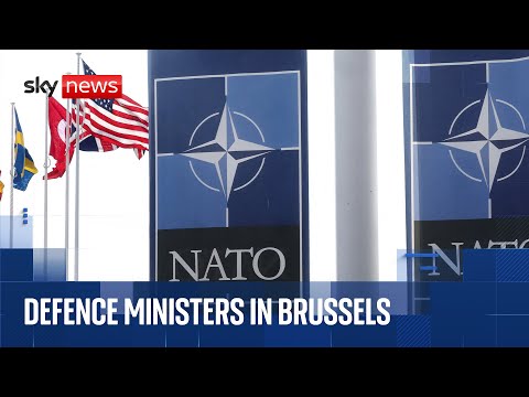 Defence ministers gather for NATO summit to discuss military support for Ukraine