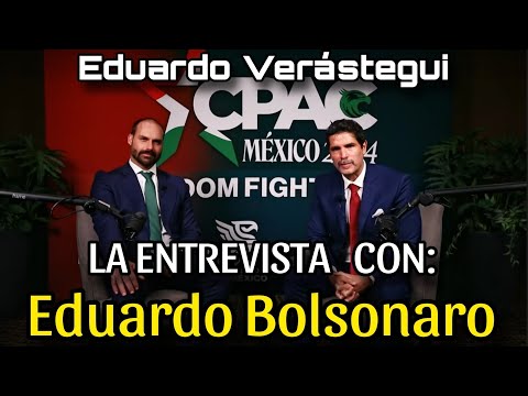 Eduardo Verástegui & Eduardo Bolsonaro - LA LIBERTAD | Diputado Federal por el Estado de São Paulo