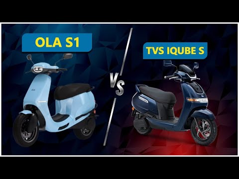OLA S1 VS TVS IQUBE S | Electric Scooter Comparison | Electric vehicles